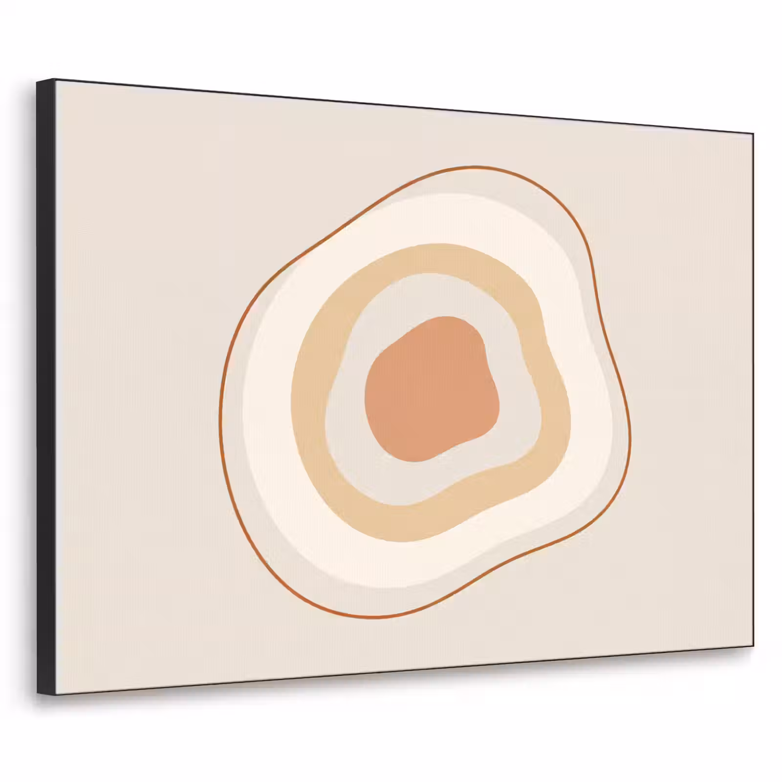 Art Frame - Abstrakt – Organisch – Modern – Beige – Kunst — 1