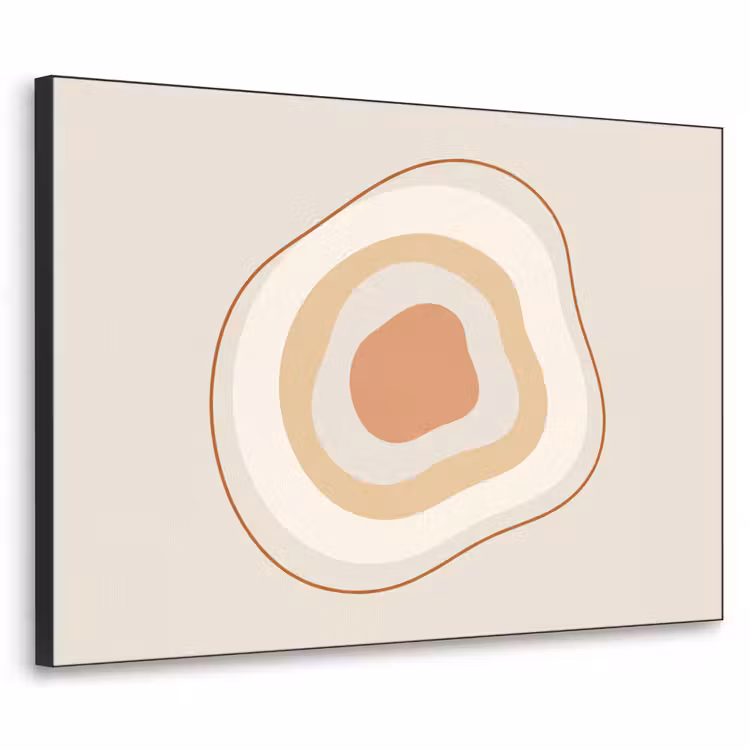 Art Frame - Abstrakt – Organisch – Modern – Beige – Kunst — 1