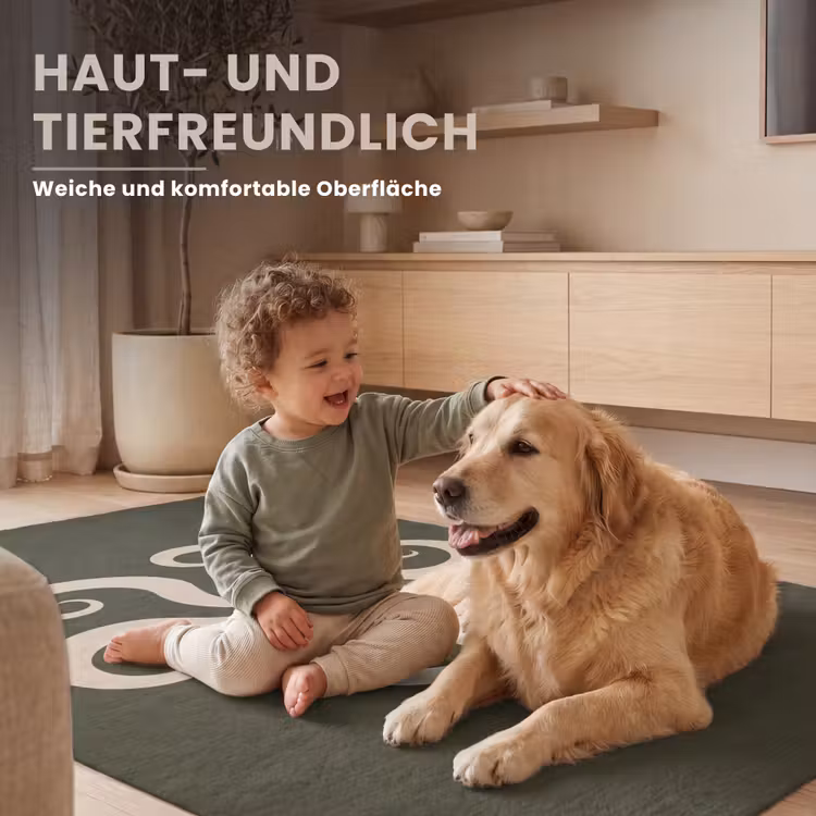 Teppich - Muster – Spirale – Abstrakt – Modern – Grün — 6