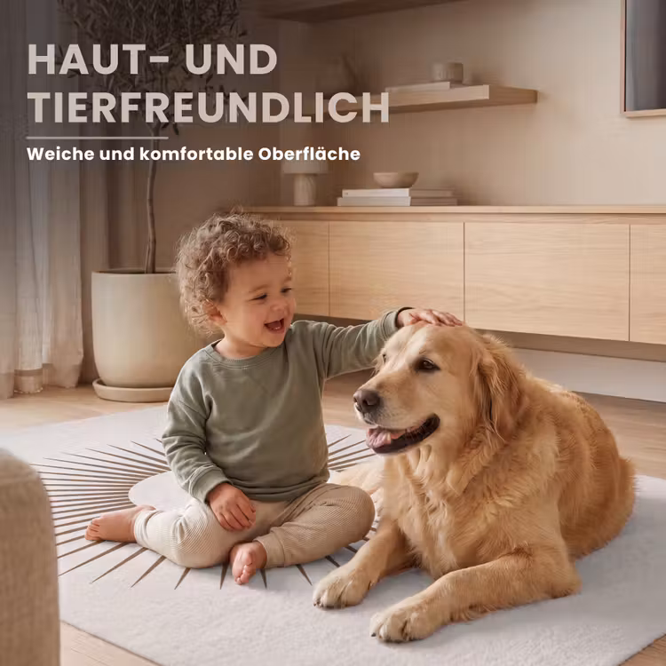 Teppich - Zusammenfassung – Sonne – Symbol – Modern – Beige — 6