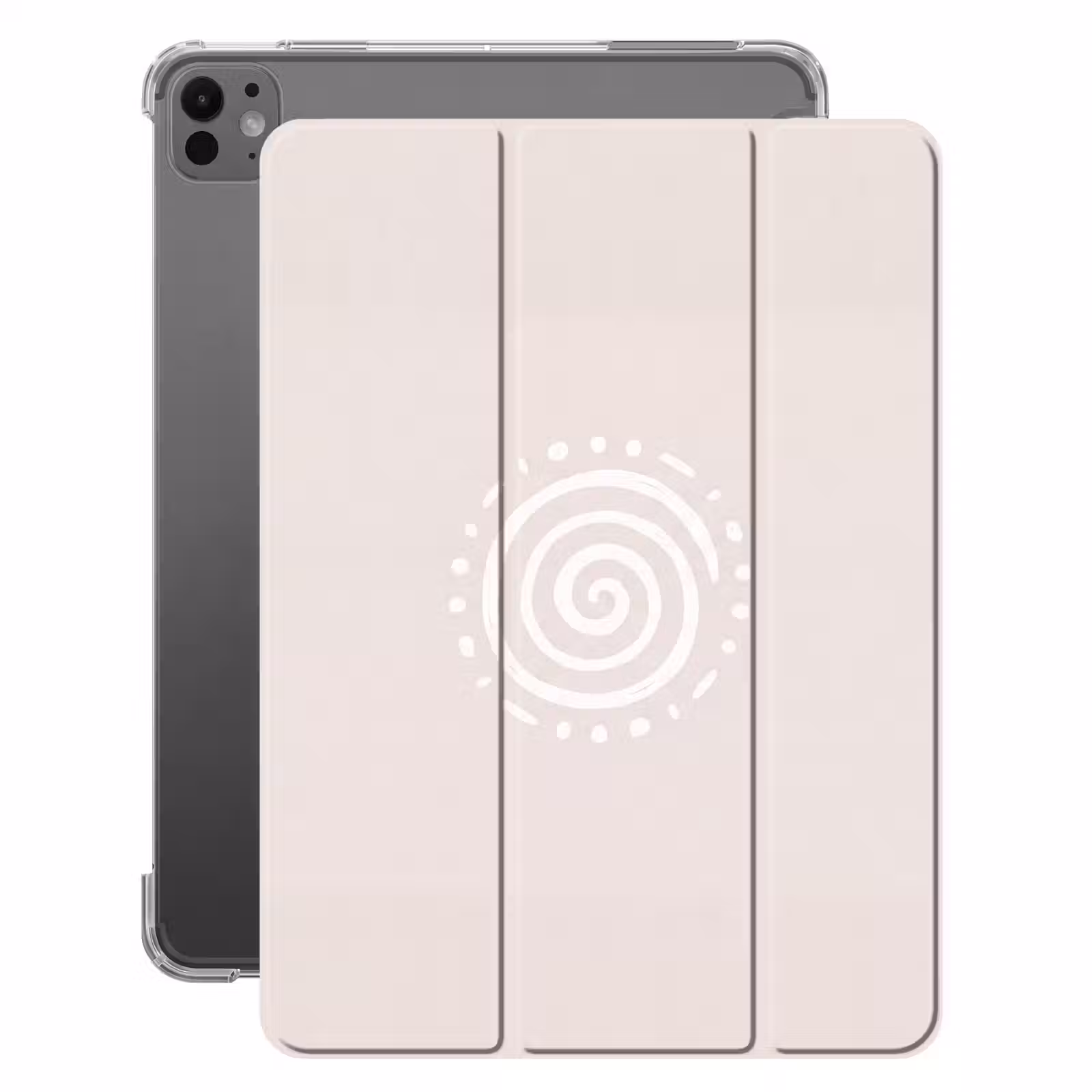 Symbol – Spirale – Abstrakt – Minimalistisch – Beige — 1