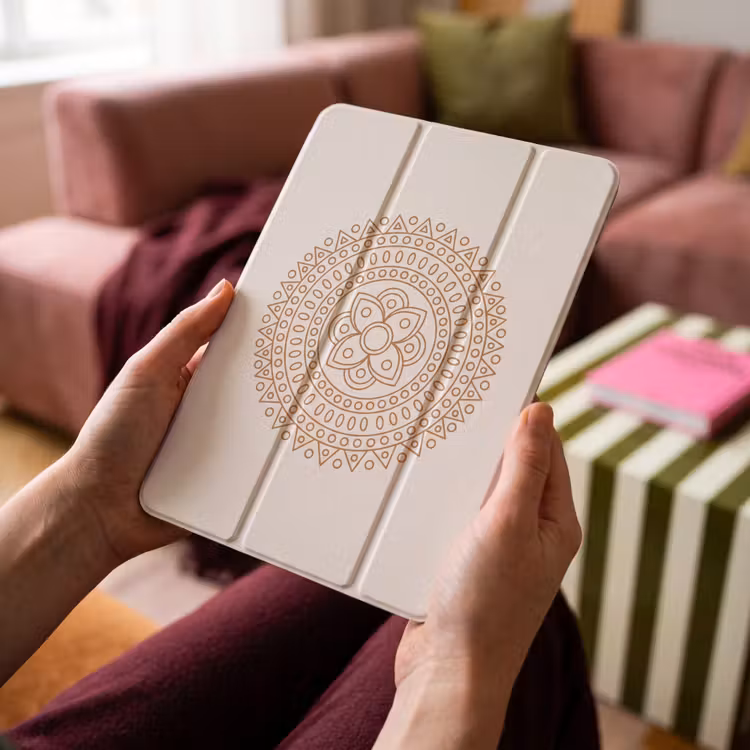 Mandala – Geometrisch – Abstrakt – Orientalisch – Braun — 4