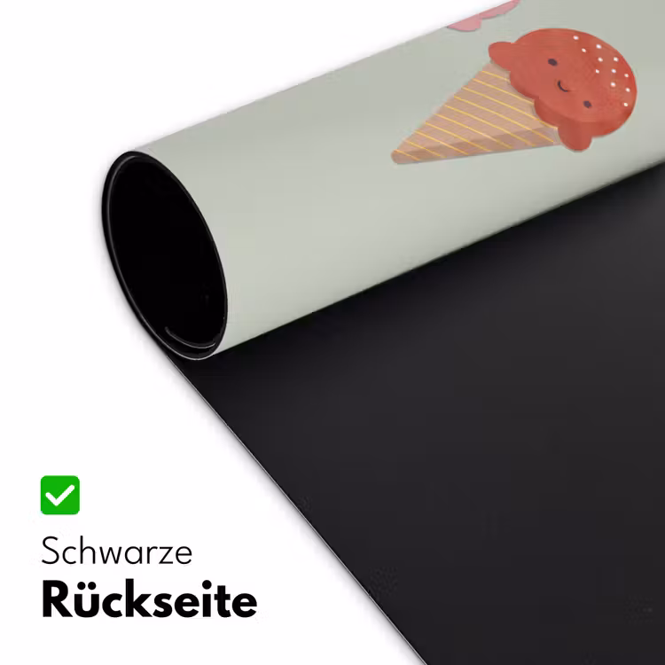 Schreibtischunterlage - Eis – Eistüten – Essen – Illustration – Fröhlich — 2