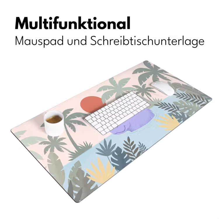 Schreibtischunterlage - Tiere – Vogel – Wasser – Natur – Illustration — 4