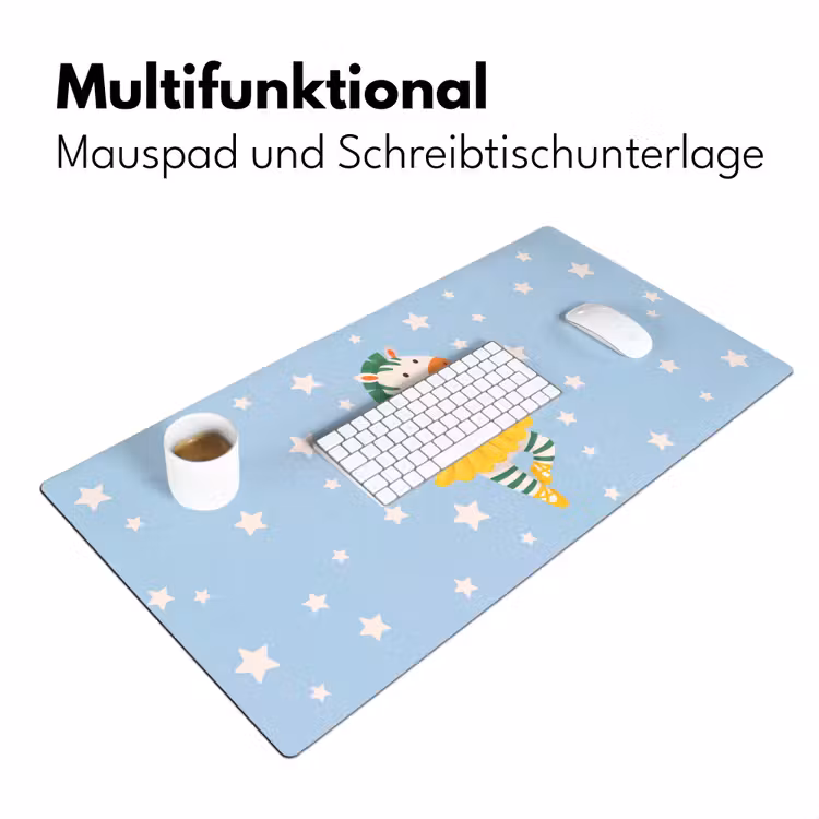 Schreibtischunterlage - Tiere – Tanz – Illustration – Kinderzimmer – Sterne — 4
