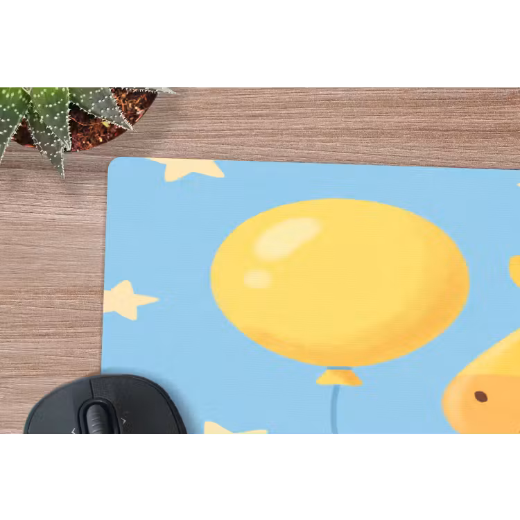 Mauspad - Tiere – Giraffe – Luftballon – Party – Kinderzimmer — 5