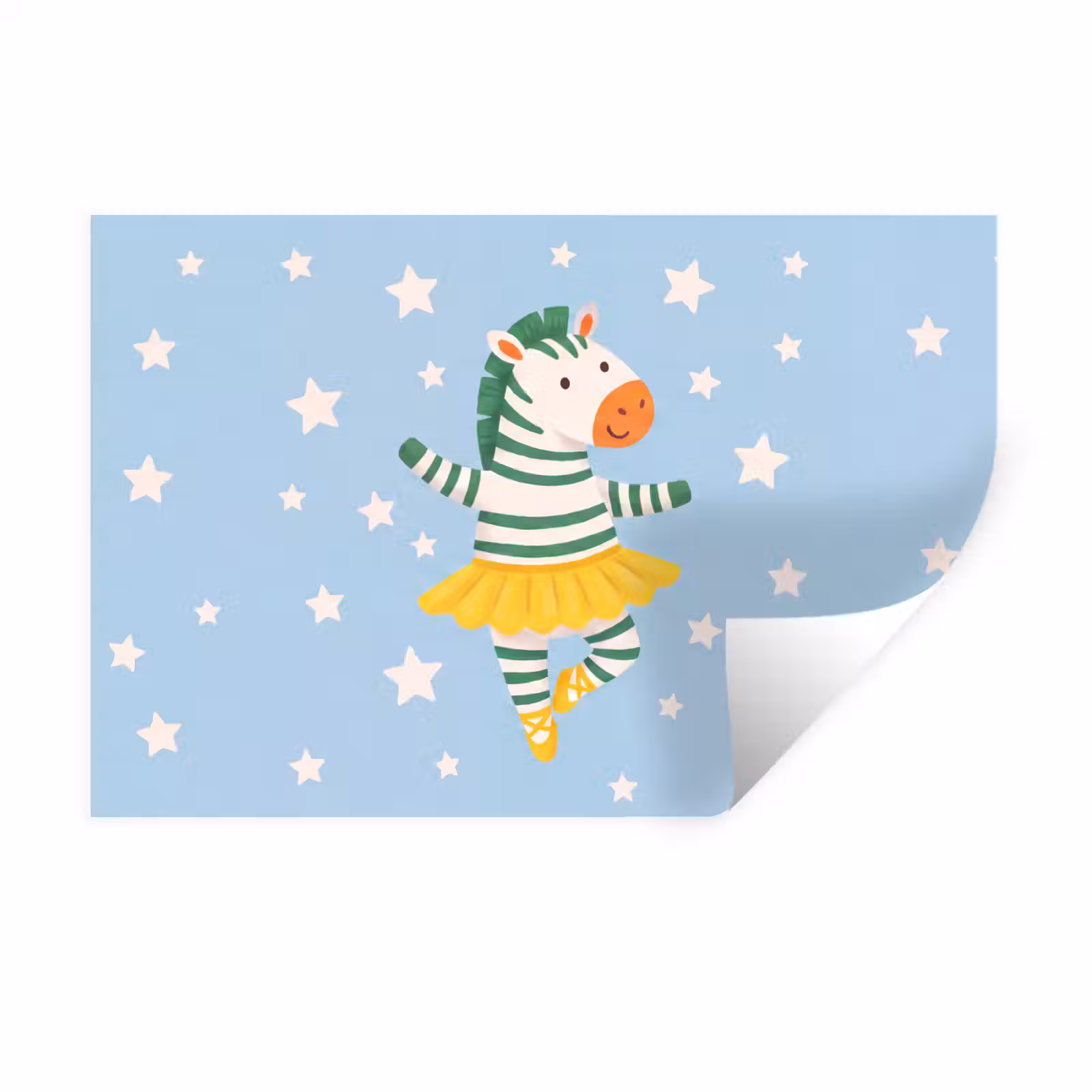Wandtattoo – Tiere – Tanz – Illustration – Kinderzimmer – Sterne — 1