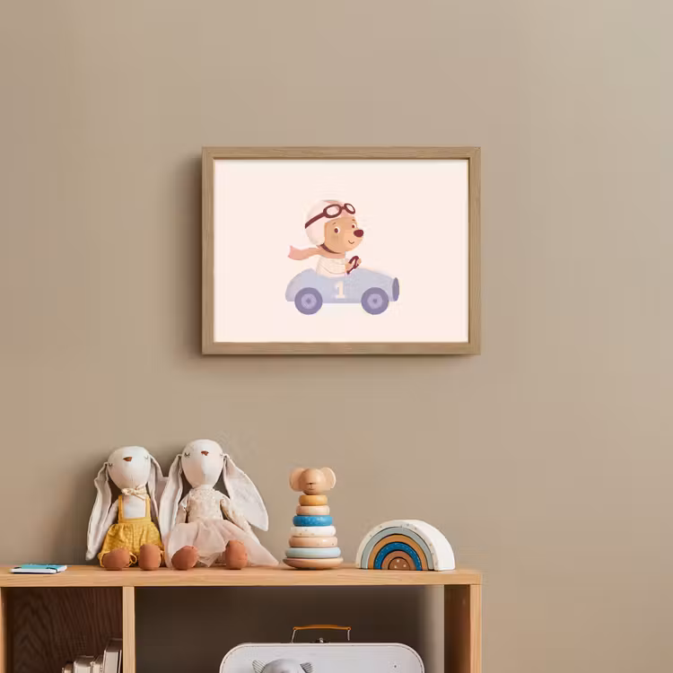 Nachtlicht Kinder - Bär – Auto – Kinderzimmer – Cartoon – Verspielt — 3