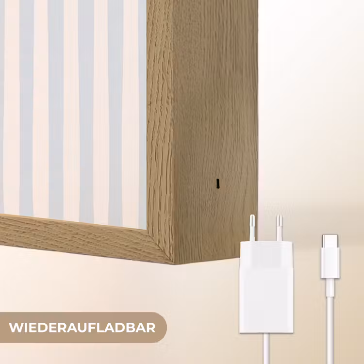 Nachtlicht Kinder - Bär – Reifen – Kinderzimmer – Illustration – Braun — 9