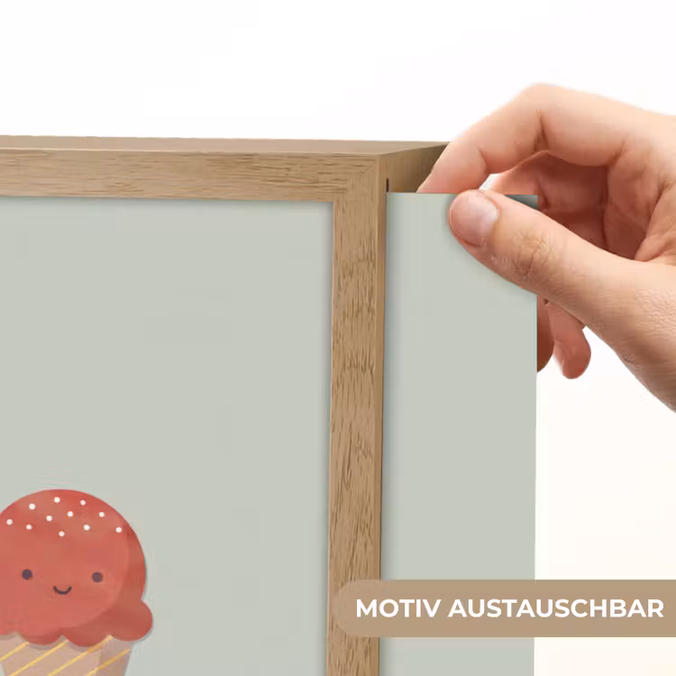 Nachtlicht Kinder - Eis – Eistüten – Essen – Illustration – Fröhlich — 5