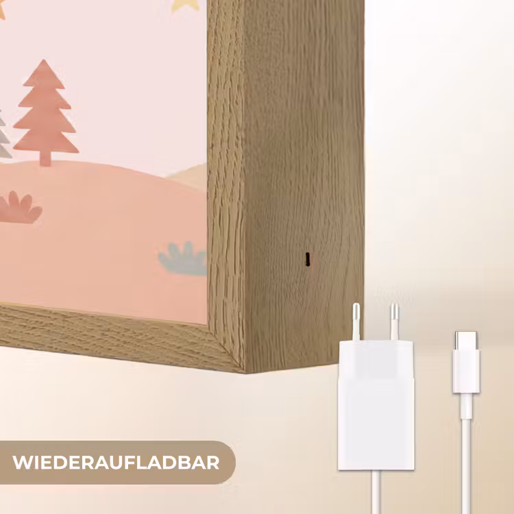 Nachtlicht Kinder - Sonne – Mond – Sterne – Kinderzimmer – Pastell — 9
