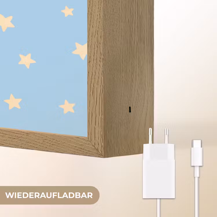 Nachtlicht Kinder - Tiere – Giraffe – Luftballon – Party – Kinderzimmer — 9
