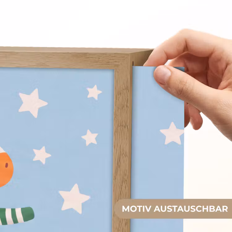 Nachtlicht Kinder - Tiere – Tanz – Illustration – Kinderzimmer – Sterne — 5