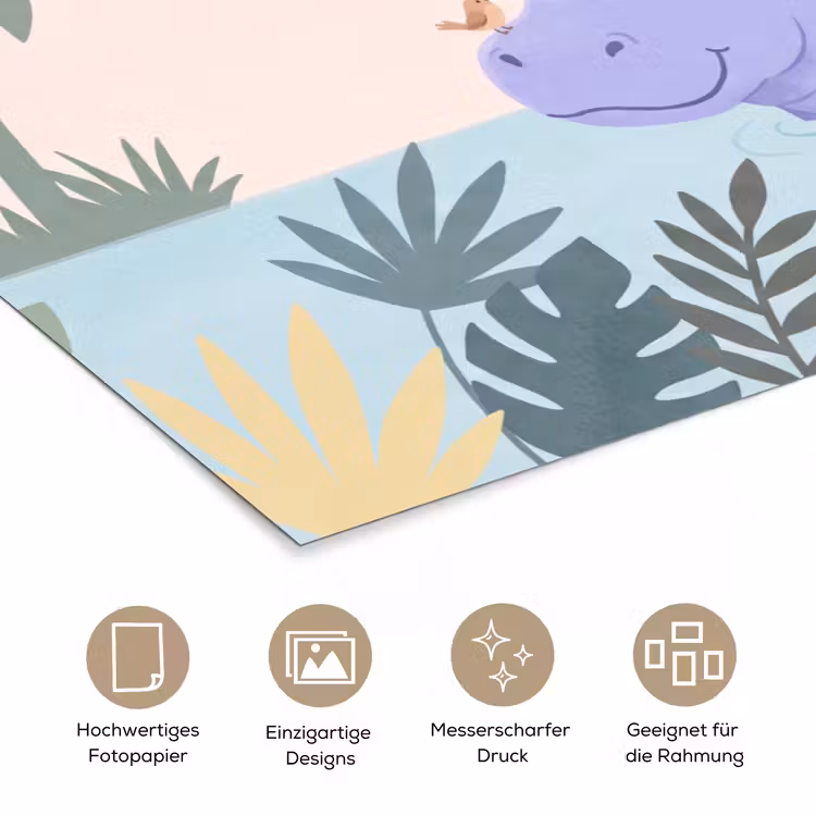 Poster - Tiere – Vogel – Wasser – Natur – Illustration — 5