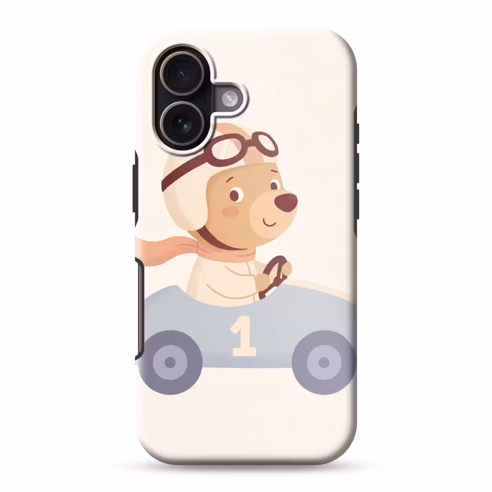 Handyhülle Toughcase - Bär – Auto – Kinderzimmer – Cartoon – Verspielt — 1