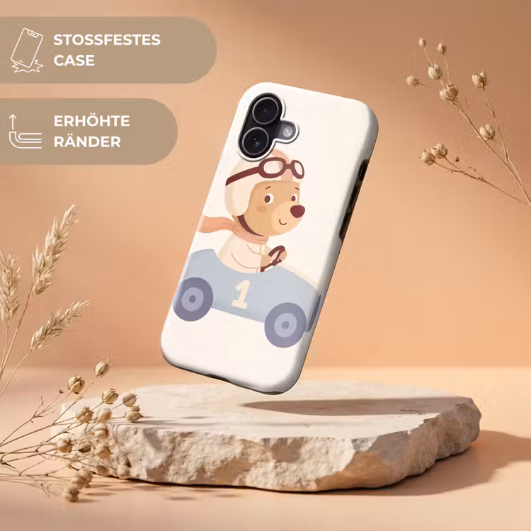 Handyhülle Toughcase - Bär – Auto – Kinderzimmer – Cartoon – Verspielt — 5