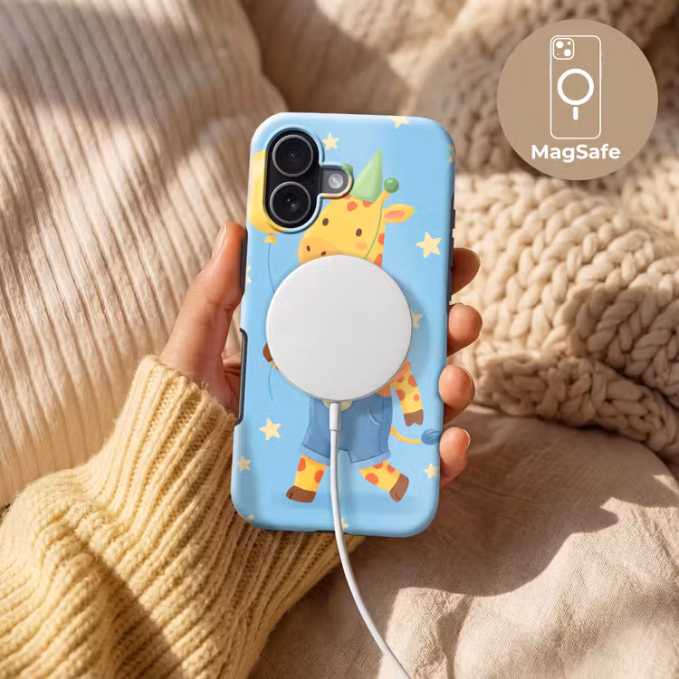 Handyhülle Toughcase - Tiere – Giraffe – Luftballon – Party – Kinderzimmer — 8