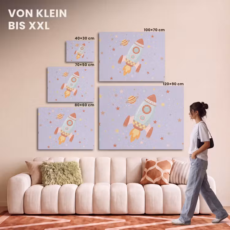 Akustikbild - Rakete – Weltraum – Planet – Illustration — 7