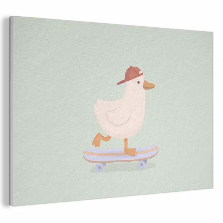 Akustikbild - Vogel – Skateboard – Tiere – Cartoon – Verspielt — 1
