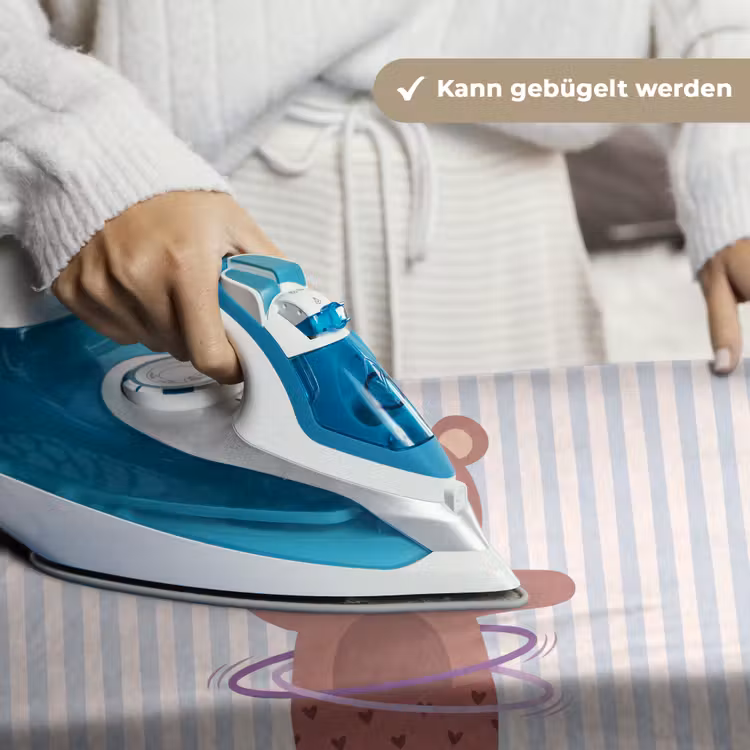 Wandteppich - Bär – Reifen – Kinderzimmer – Illustration – Braun — 10