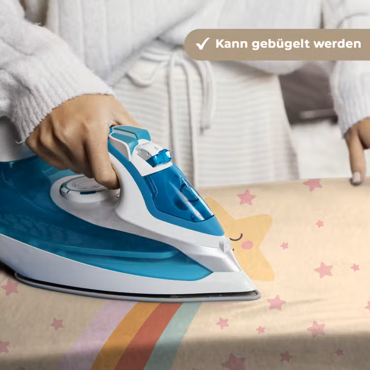 Wandteppich - Stern – Regenbogen – Nacht – Illustration – Pastell — 10