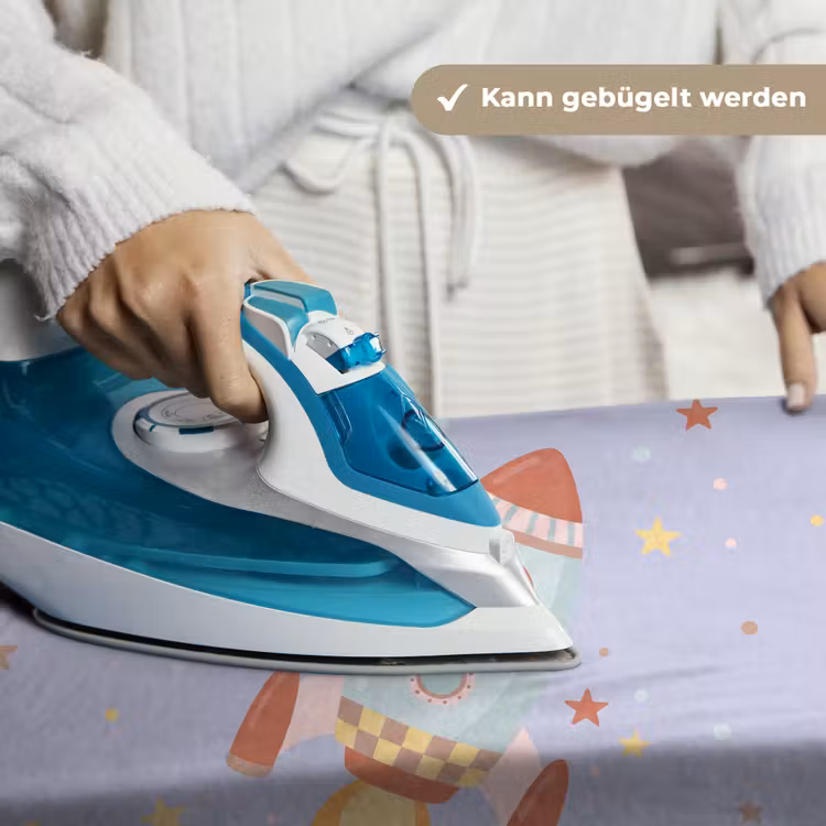 Wandteppich - Rakete – Weltraum – Planet – Illustration — 10