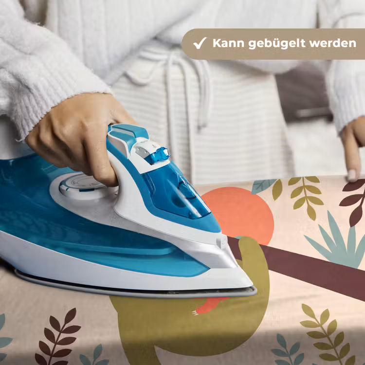Wandteppich - Tiere – Mutter – Baby – Natur – Grün — 10