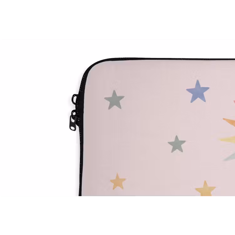 Laptop hülle - Sonne – Mond – Sterne – Kinderzimmer – Pastell — 5