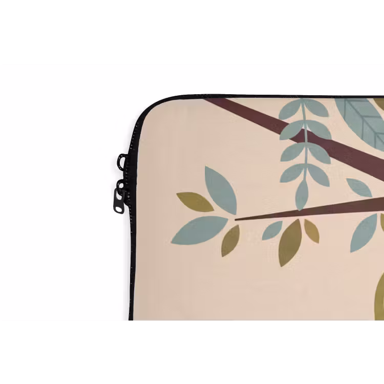 Laptop hülle - Tiere – Mutter – Baby – Natur – Grün — 5