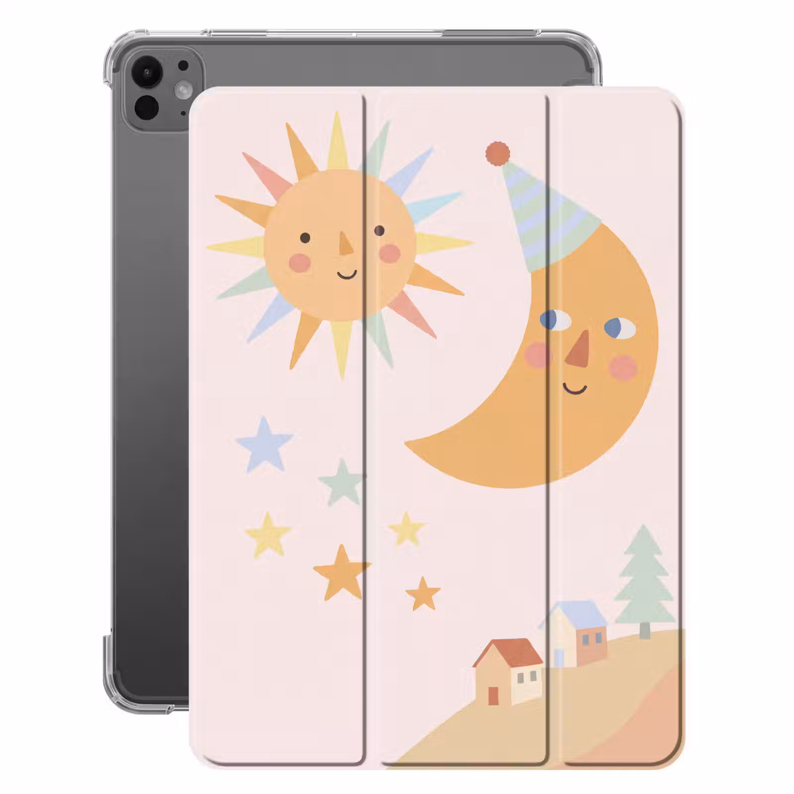 Sonne – Mond – Sterne – Kinderzimmer – Pastell — 1