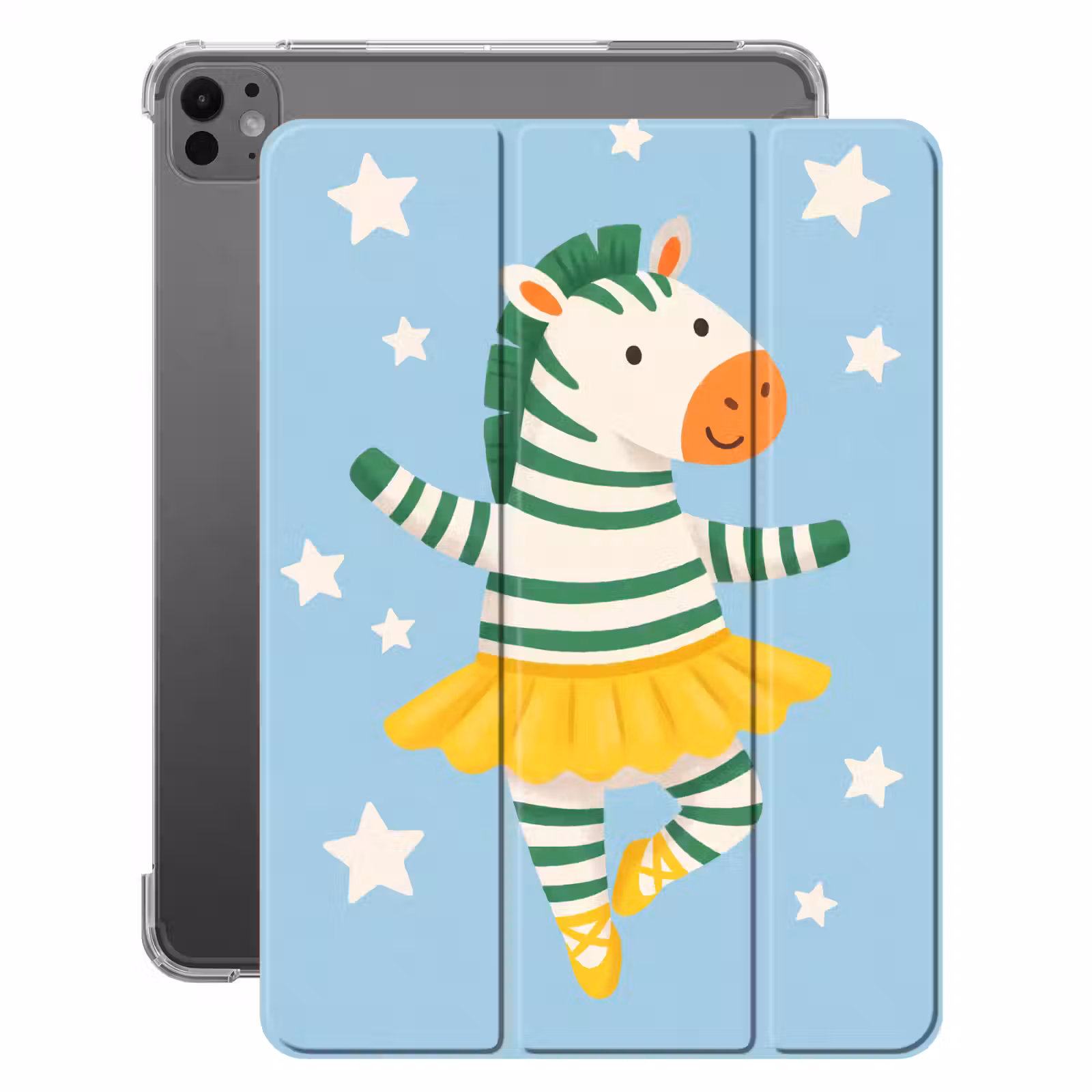 Tiere – Tanz – Illustration – Kinderzimmer – Sterne — 1