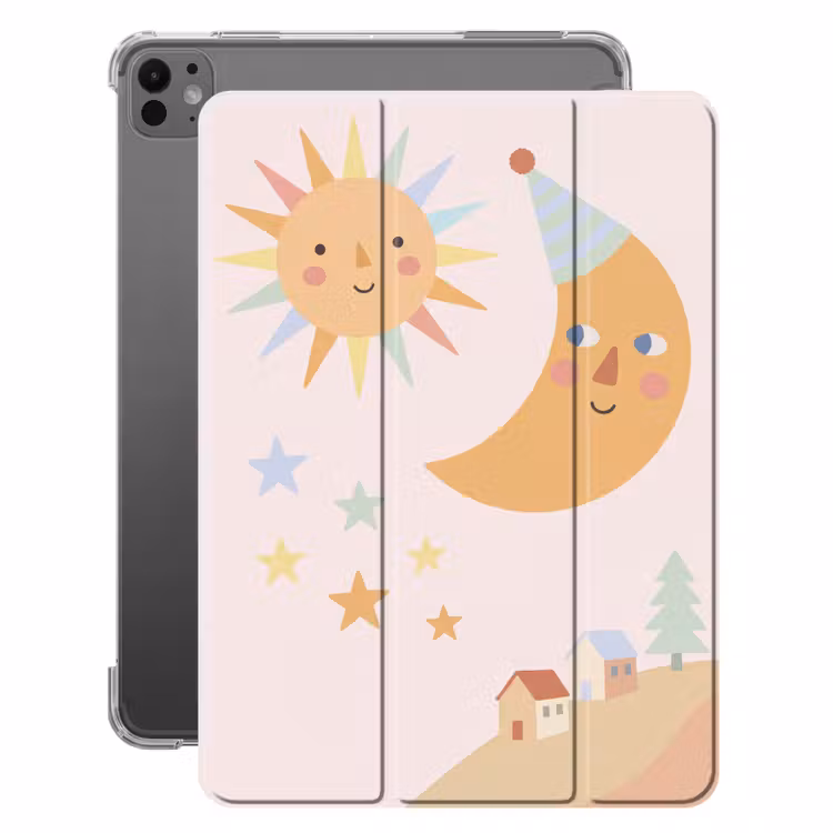 Sonne – Mond – Sterne – Kinderzimmer – Pastell — 1