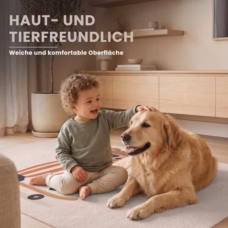 Teppich - Tiere – Skateboard – Spiel – Zeichentrick – Rosa — 6