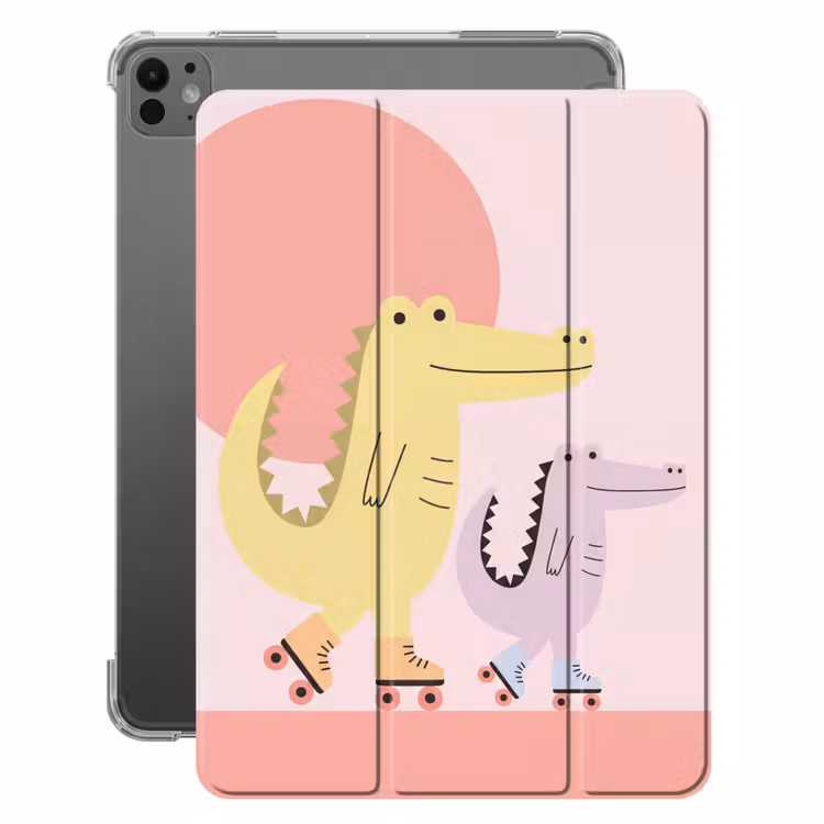 Tiere – Skaten – Illustration – Verspielt – Rosa — 1