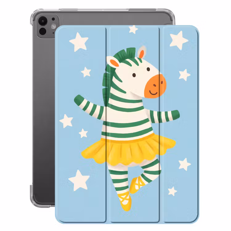 Tiere – Tanz – Illustration – Kinderzimmer – Sterne — 1