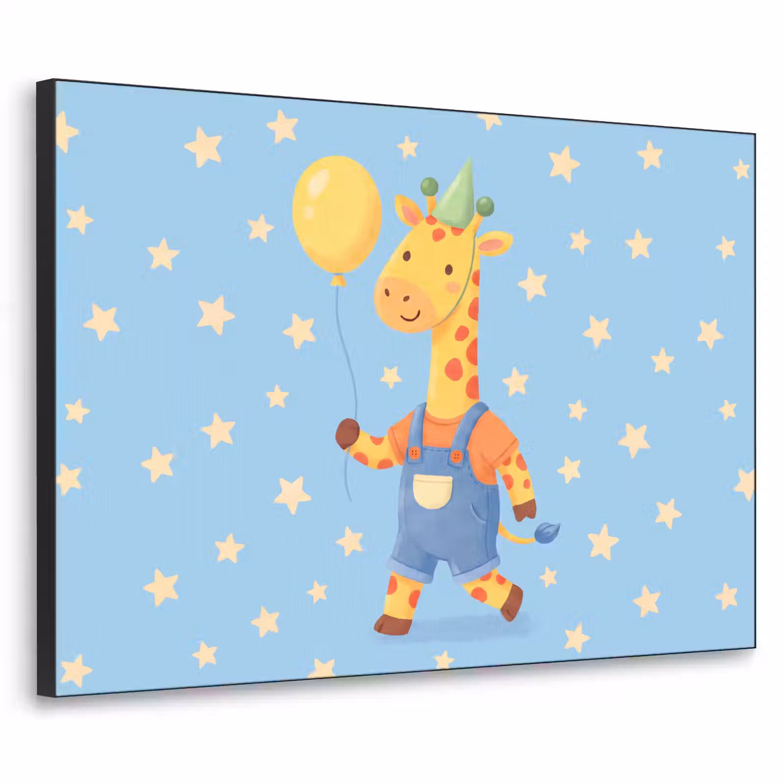 Art Frame - Tiere – Giraffe – Luftballon – Party – Kinderzimmer — 1