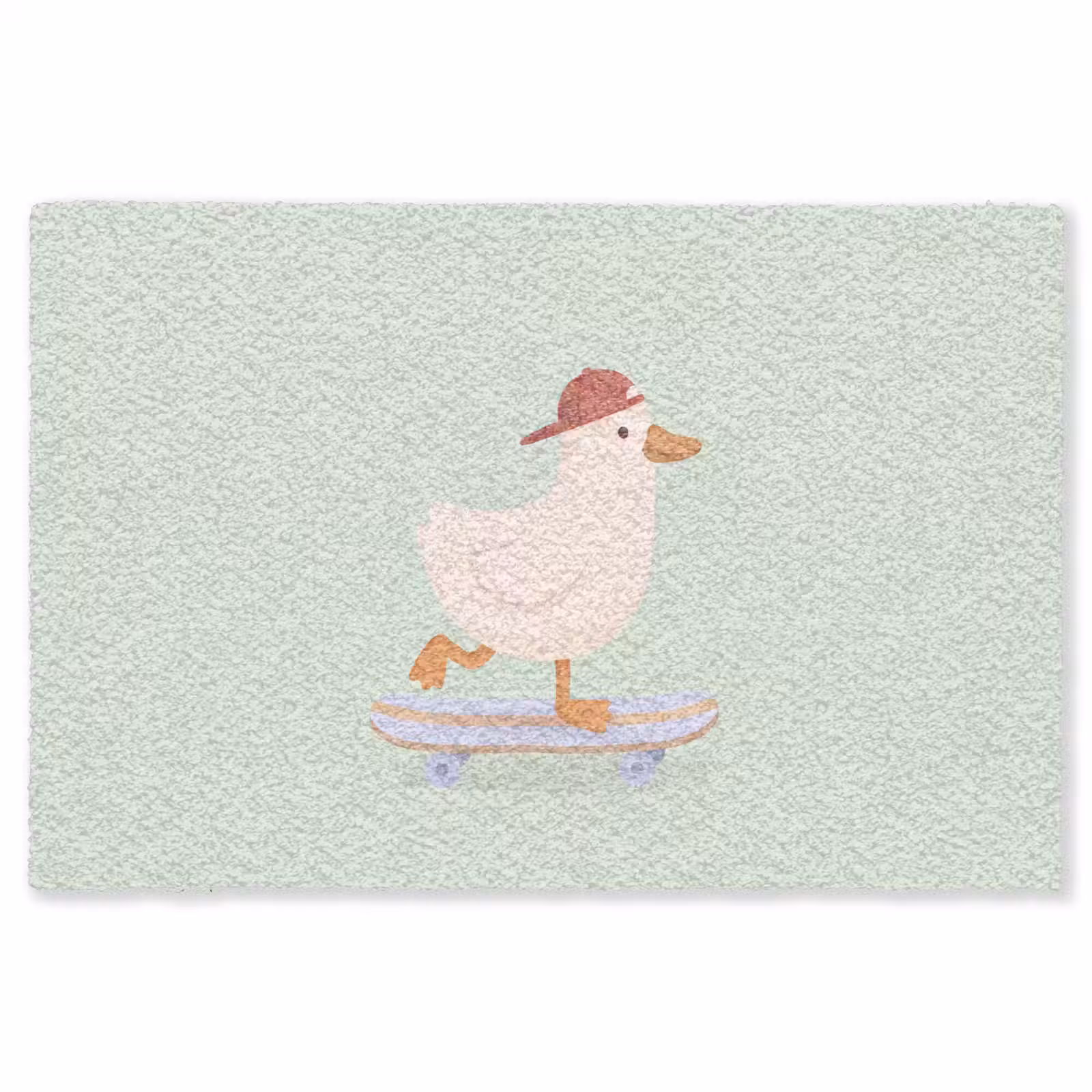 Teppich - Vogel – Skateboard – Tiere – Cartoon – Verspielt — 1