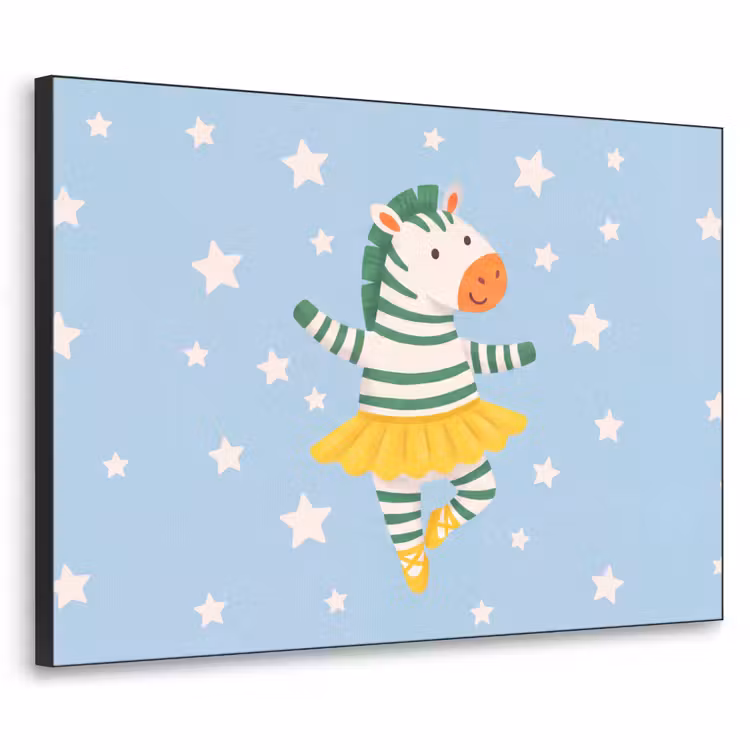 Art Frame - Tiere – Tanz – Illustration – Kinderzimmer – Sterne — 1