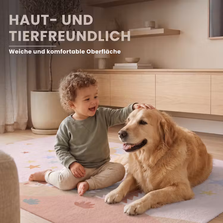 Teppich - Sonne – Mond – Sterne – Kinderzimmer – Pastell — 6