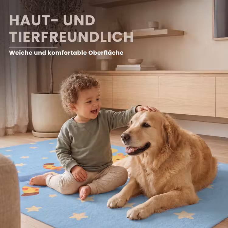 Teppich - Tiere – Giraffe – Luftballon – Party – Kinderzimmer — 6