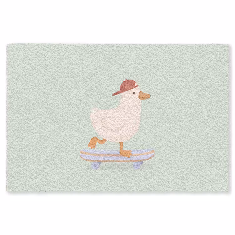 Teppich - Vogel – Skateboard – Tiere – Cartoon – Verspielt — 1