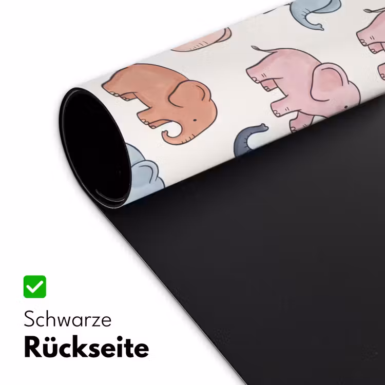 Schreibtischunterlage - Tiere – Muster – Kinderzimmer – Pastell – Verspielt — 2