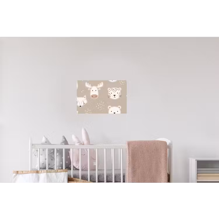 Wandtattoo – Tiere – Muster – Illustration – Modern – Beige — 5
