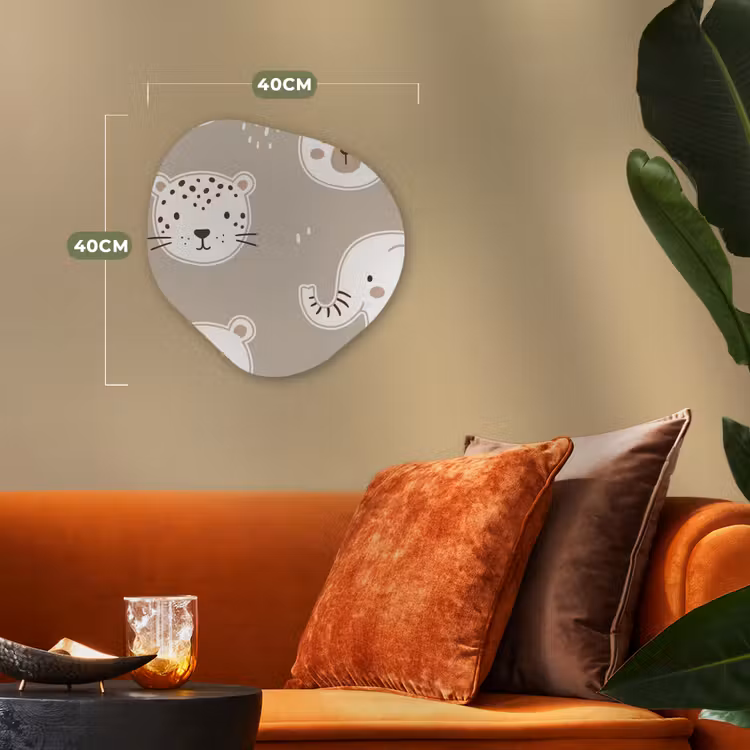 Forexbild Organische Form - Tiere – Muster – Illustration – Modern – Beige — 4