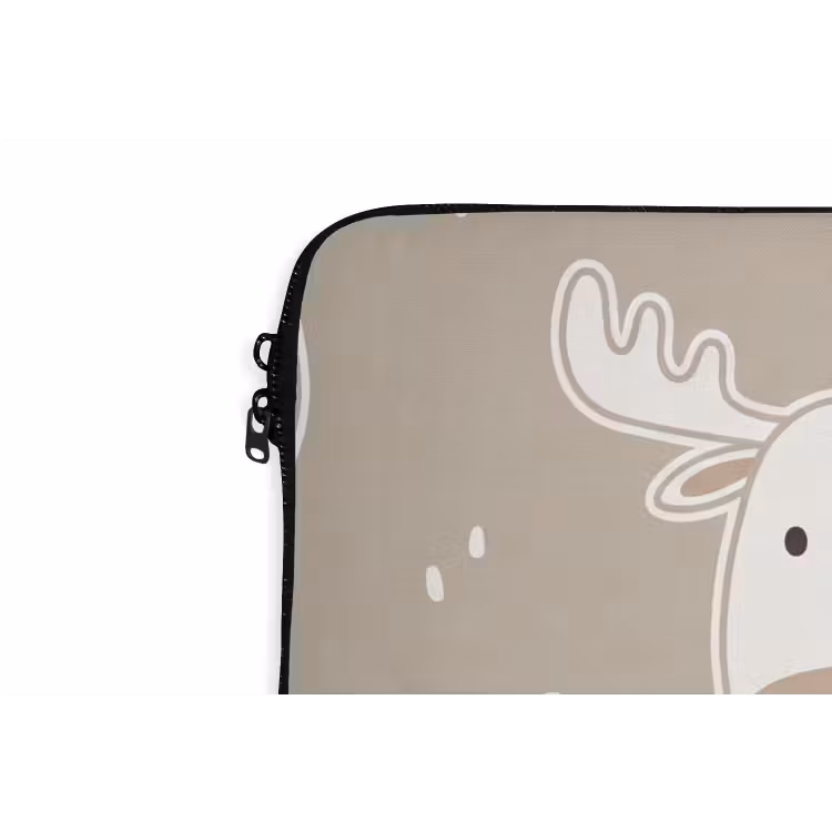 Laptop hülle - Tiere – Muster – Illustration – Modern – Beige — 5