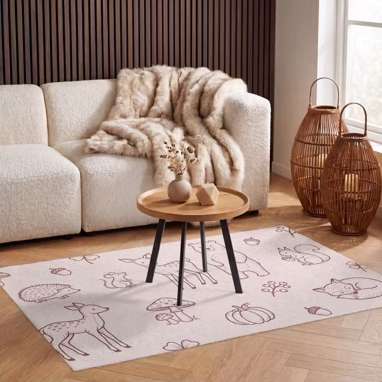 Teppich - Tiere – Wald – Natur – Skizze – Muster — 3