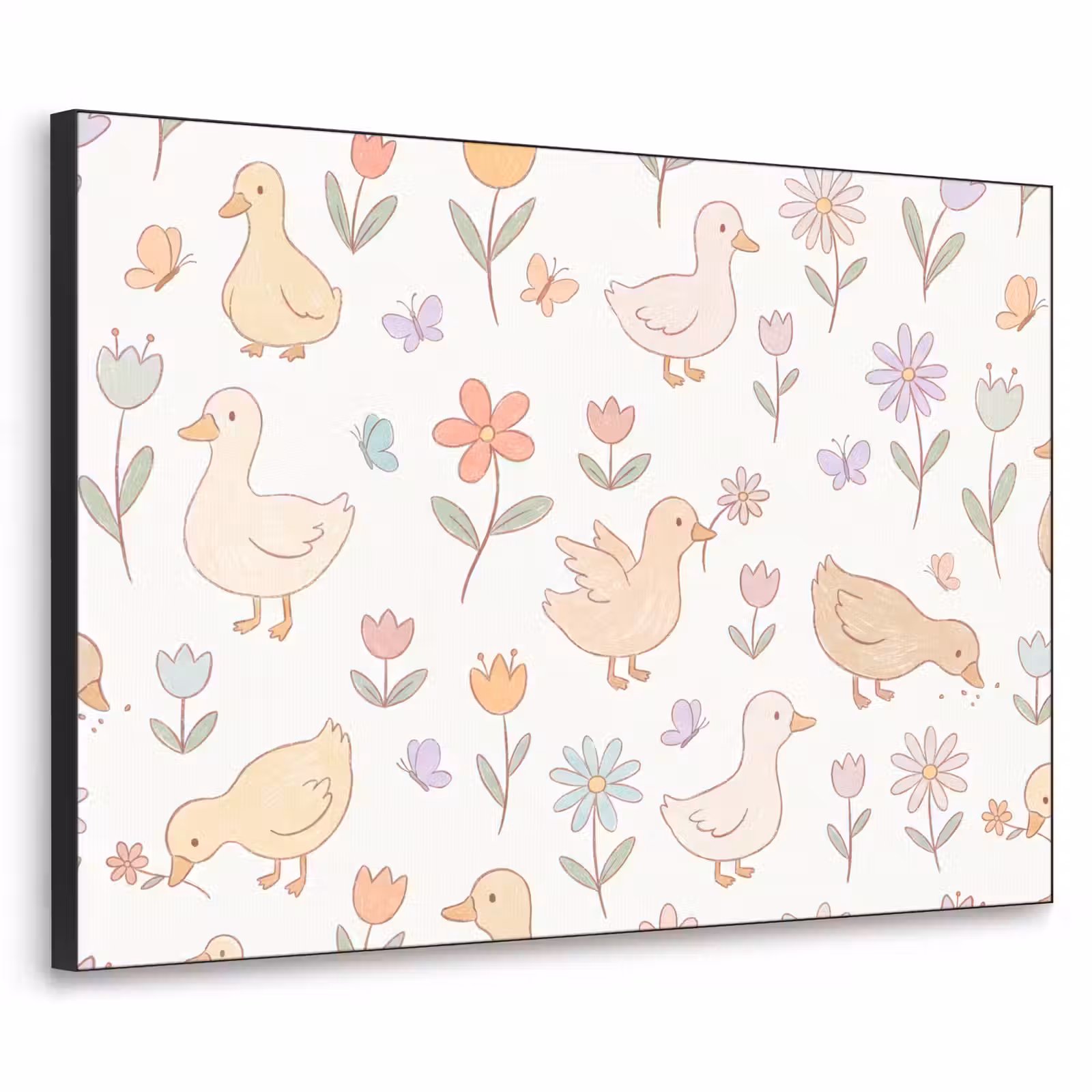 Art Frame - Vogel – Blumen – Muster – Pastell – Tiere — 1
