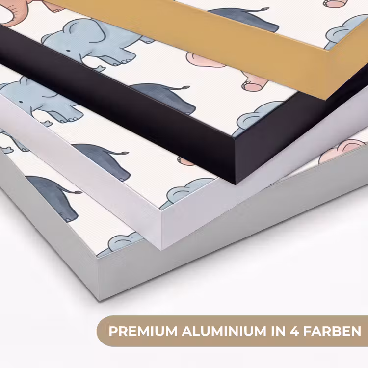 Art Frame - Tiere – Muster – Kinderzimmer – Pastell – Verspielt — 5