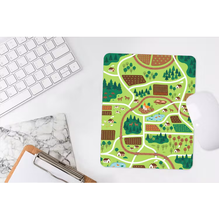Mauspad - Landschaft – Tiere – Illustration — 4