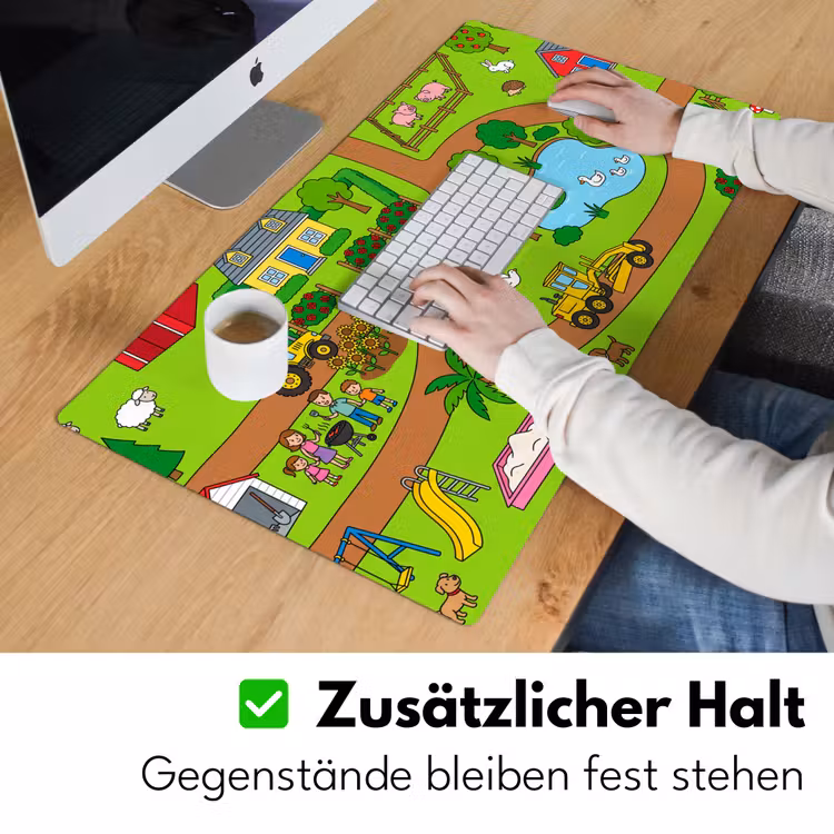 Schreibtischunterlage - Landleben – Tiere – Cartoon — 3